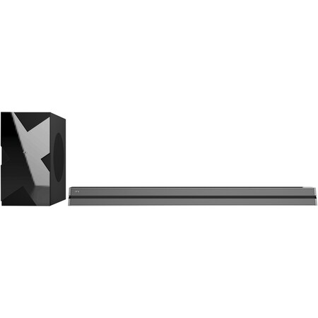 Qfx Bluetooth 2.1 38" Soundbar with FM Radio, USB Port and Wired Subwoofer SB-2138